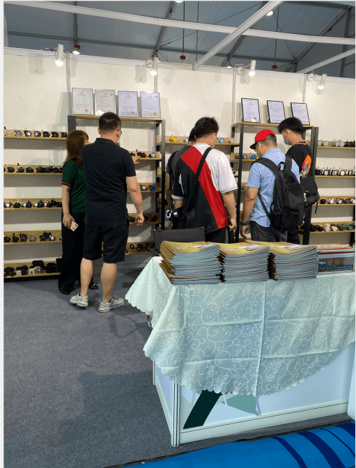 XIN JIE product display for caster wheel orders