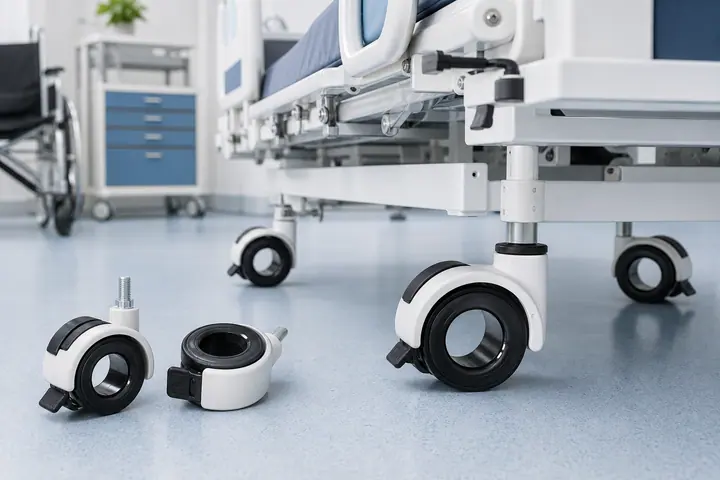 Medical Caster Wheel Series caster wheel application