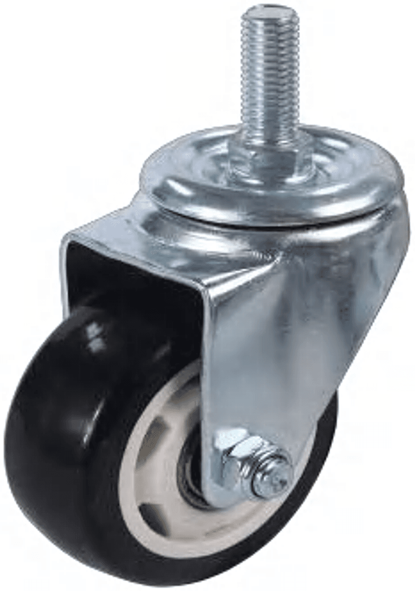 JQ-211-2 3 Inch PU Industrial Caster Wheel