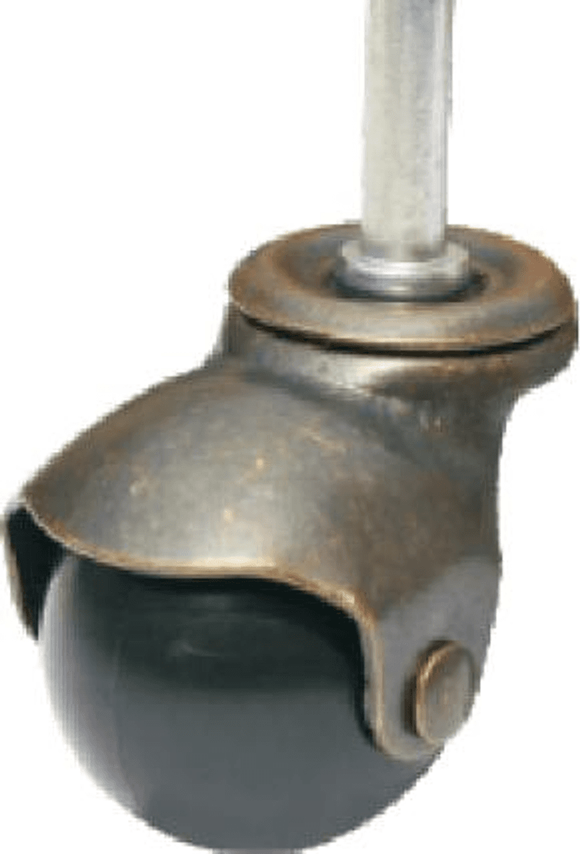 JQ-047-A 50mm Antique Brass Hotel Furniture Caster Wheel