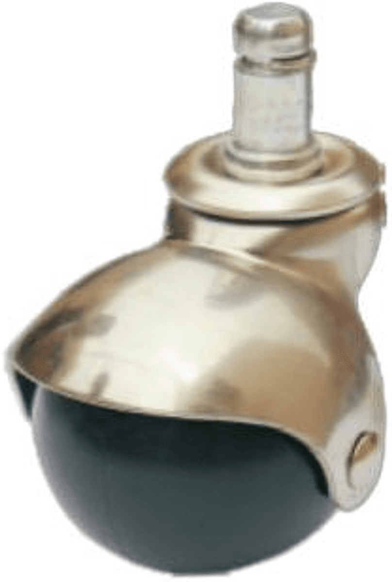 JQ-046 50mm Chrome Hotel Furniture Caster Wheel