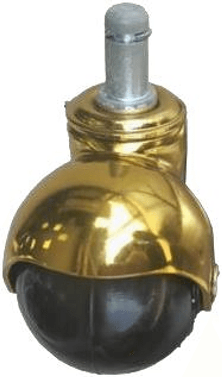 JQ-046-A1 50mm Antique Brass Hotel Furniture Caster Wheel