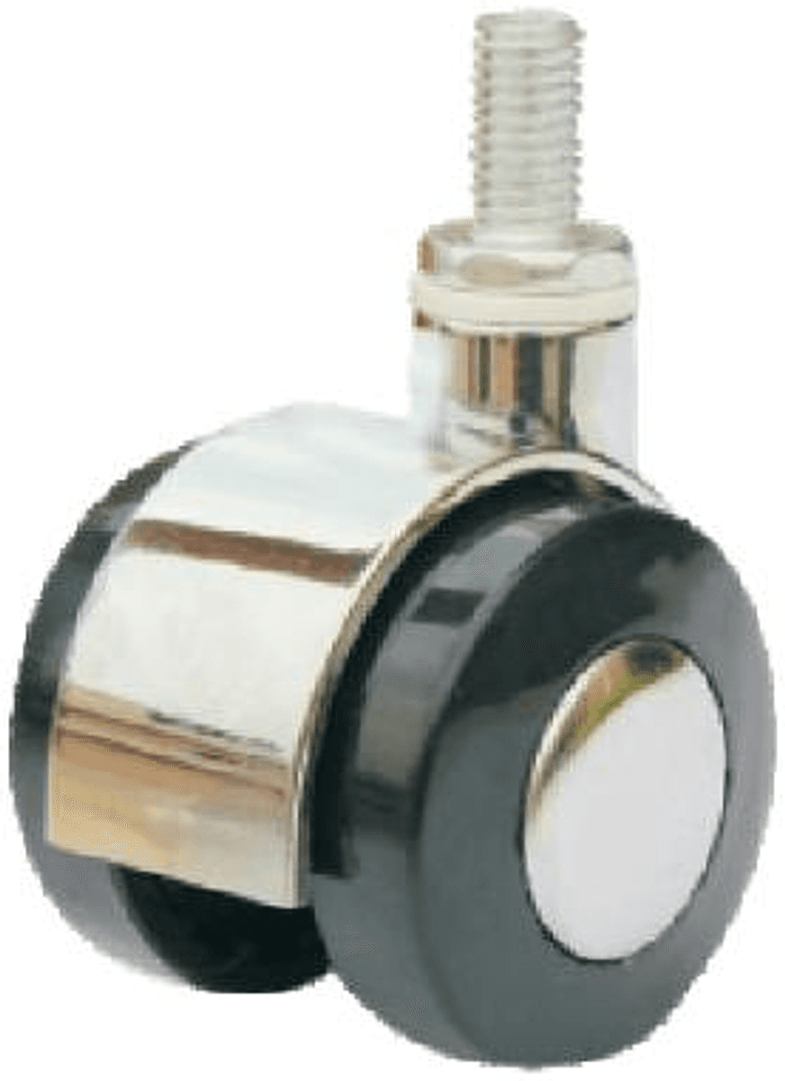 JQ-064-A 40mm Chrome Hotel Furniture Caster Wheel