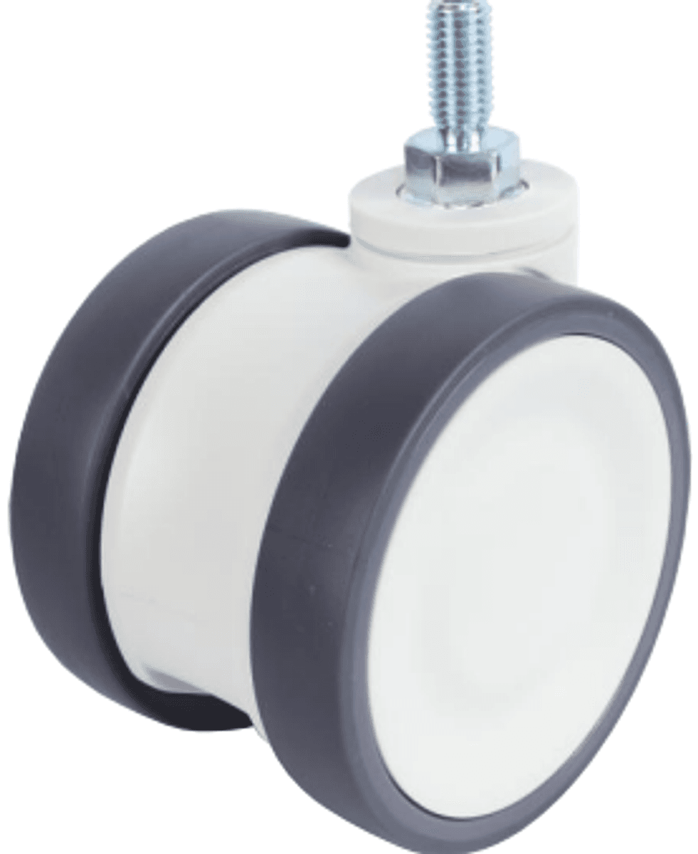 JQ-229-1 Cable Control Double Brake Medical Caster Wheel