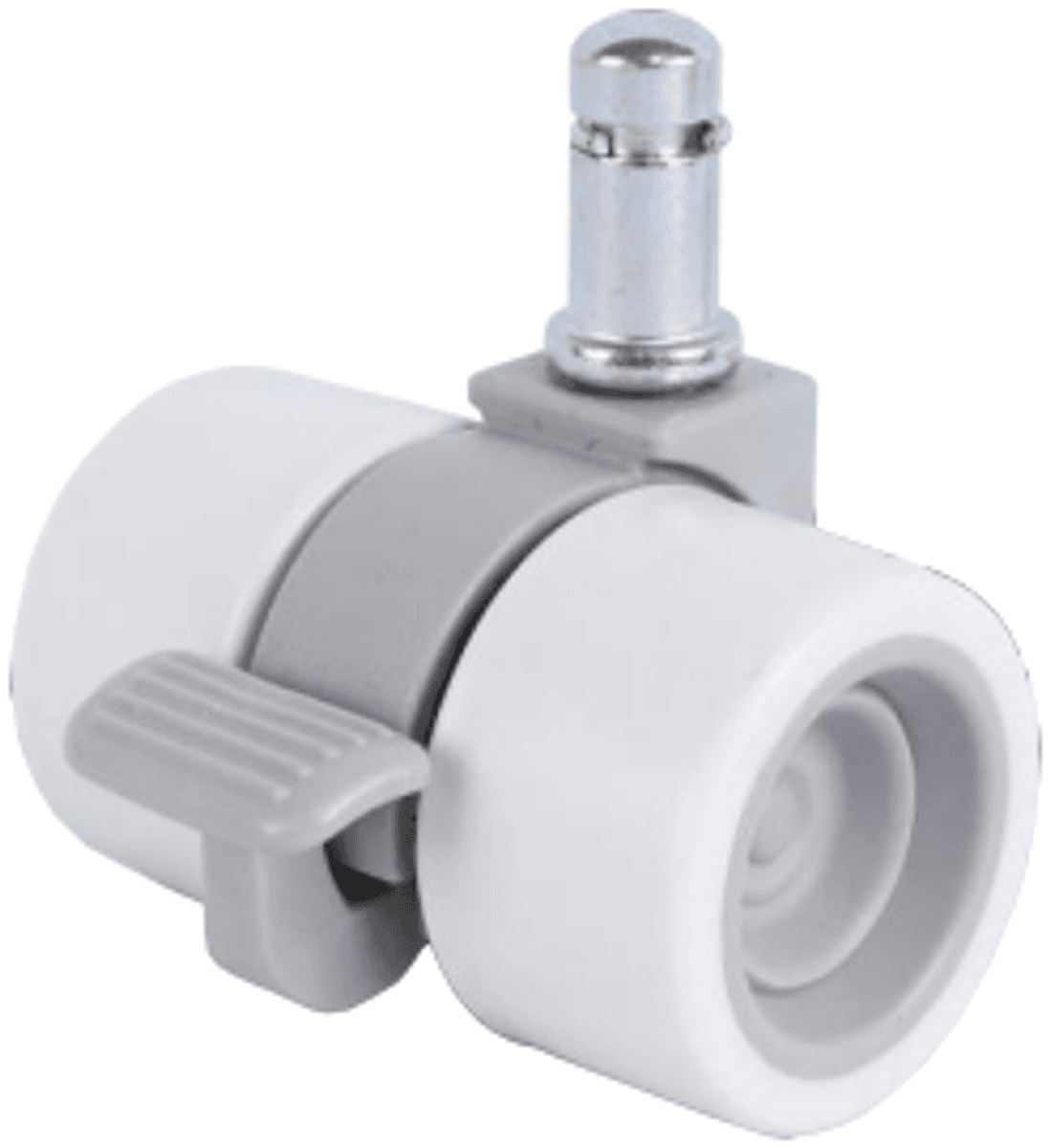 JQ-147 4mm Brake PU Furniture Appliance Caster Wheel