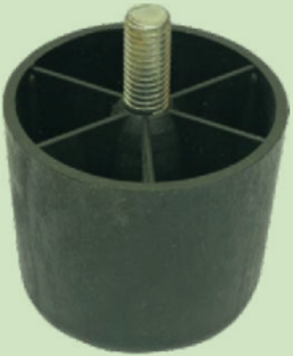 JQ-090 60x51mm Fixed Furniture Support Leg