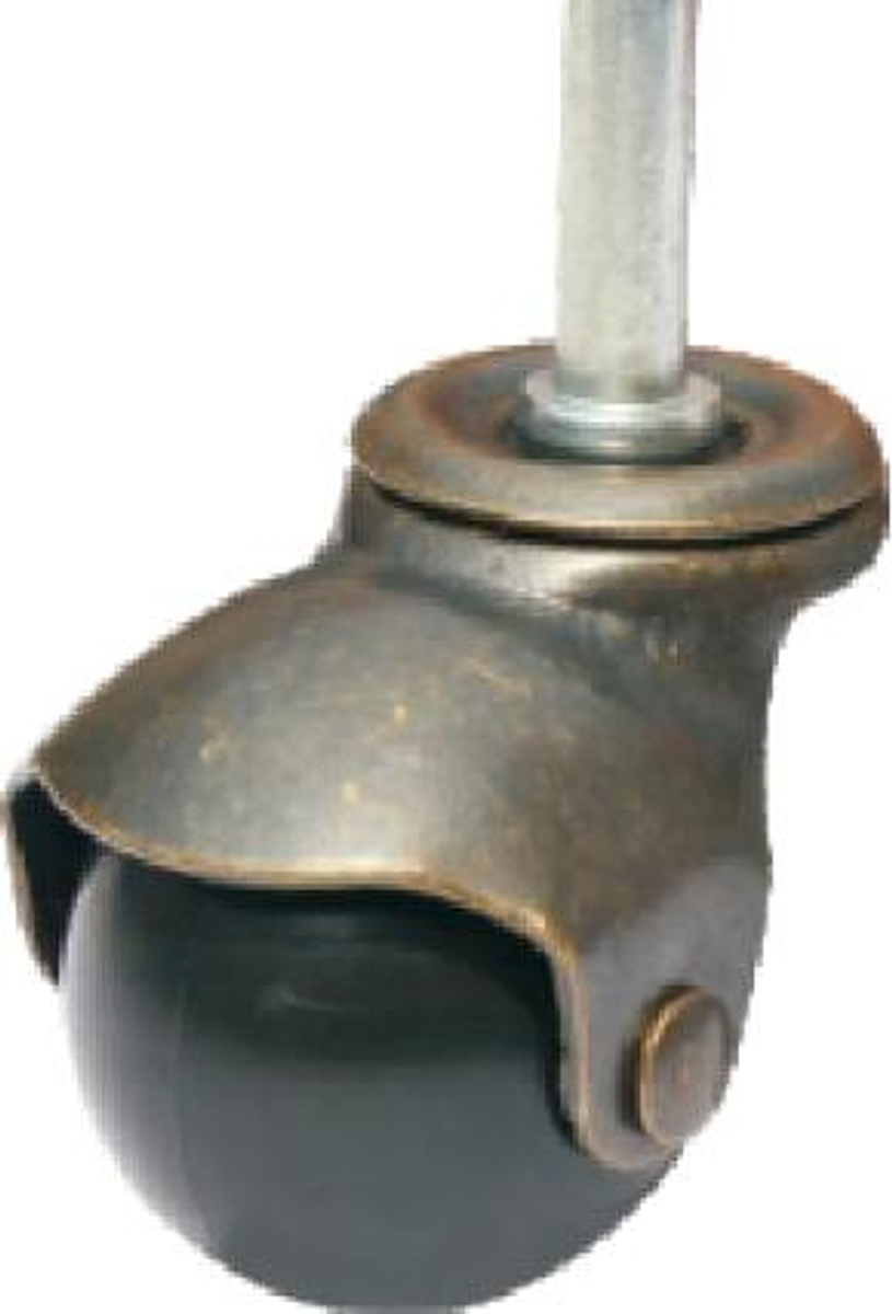 JQ-047-A 50mm Antique Brass Hotel Furniture Caster Wheel