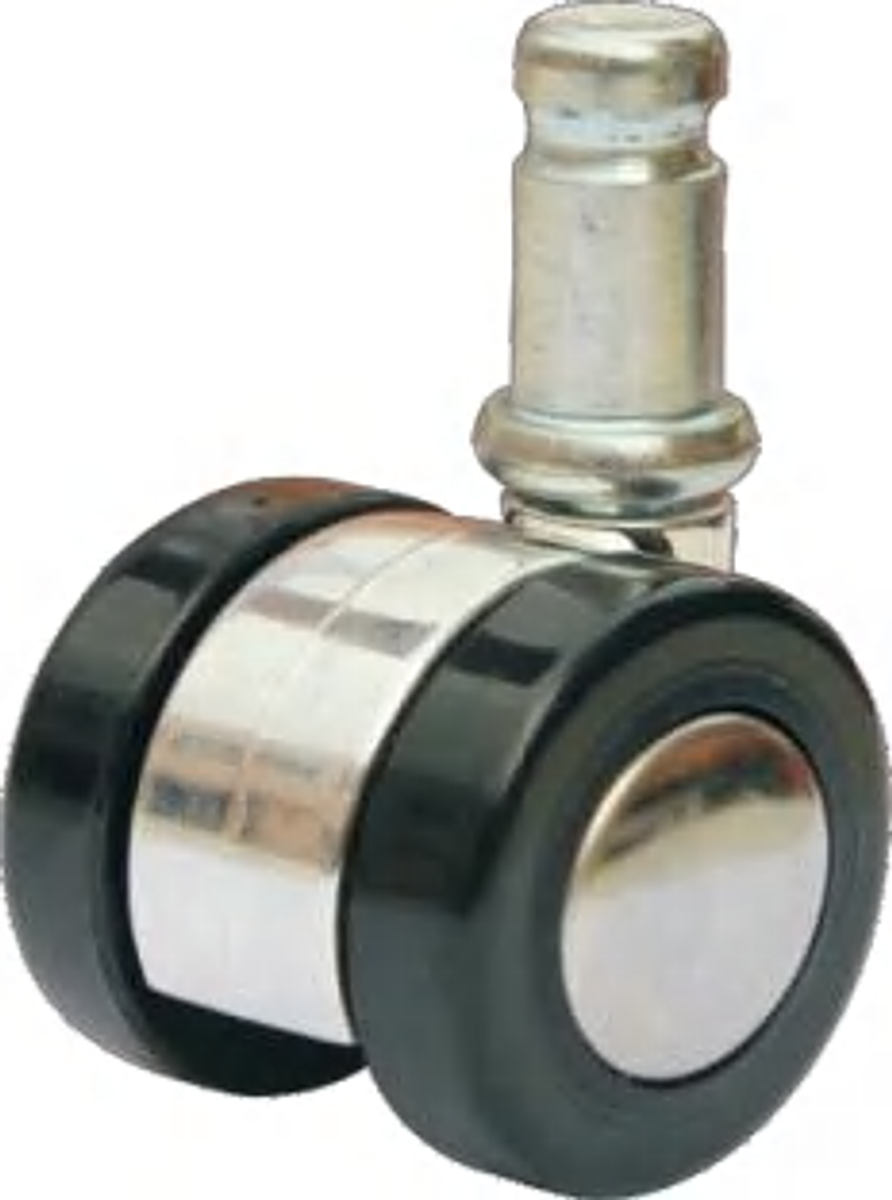 JQ-049-A 35mm Stainless Steel PU Furniture Appliance Caster Wheel